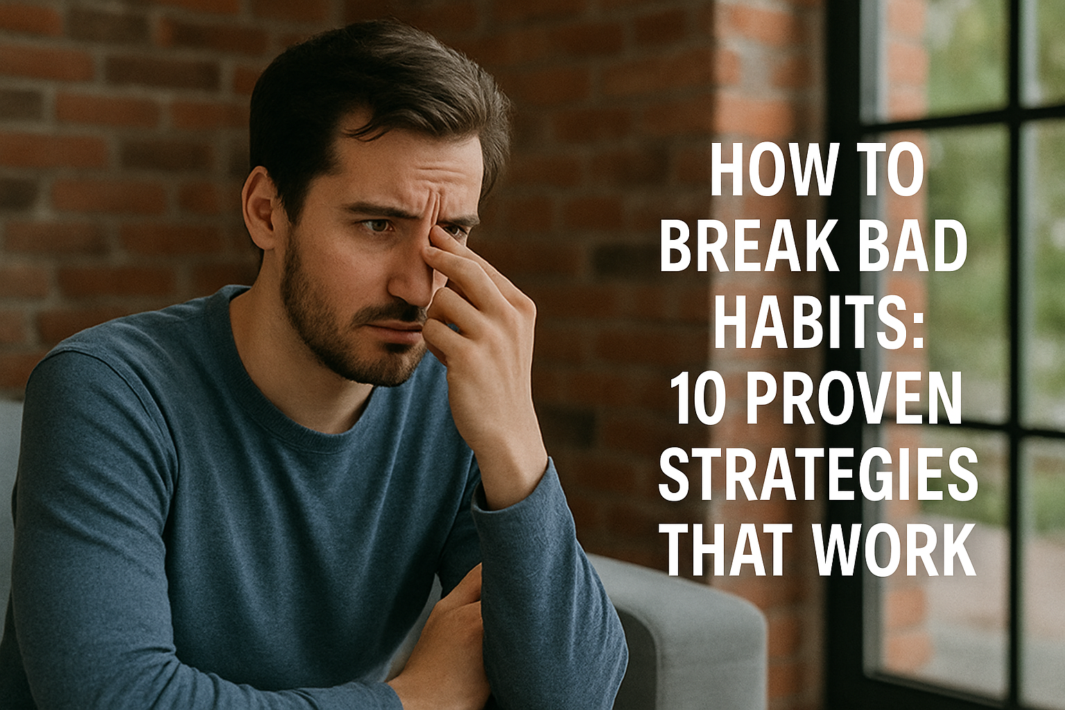 How to Break Bad Habits: 10 Proven Strategies That Work