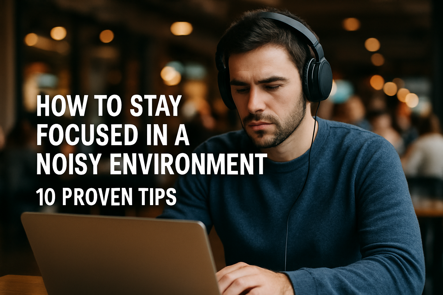 How to Stay Focused in a Noisy Environment