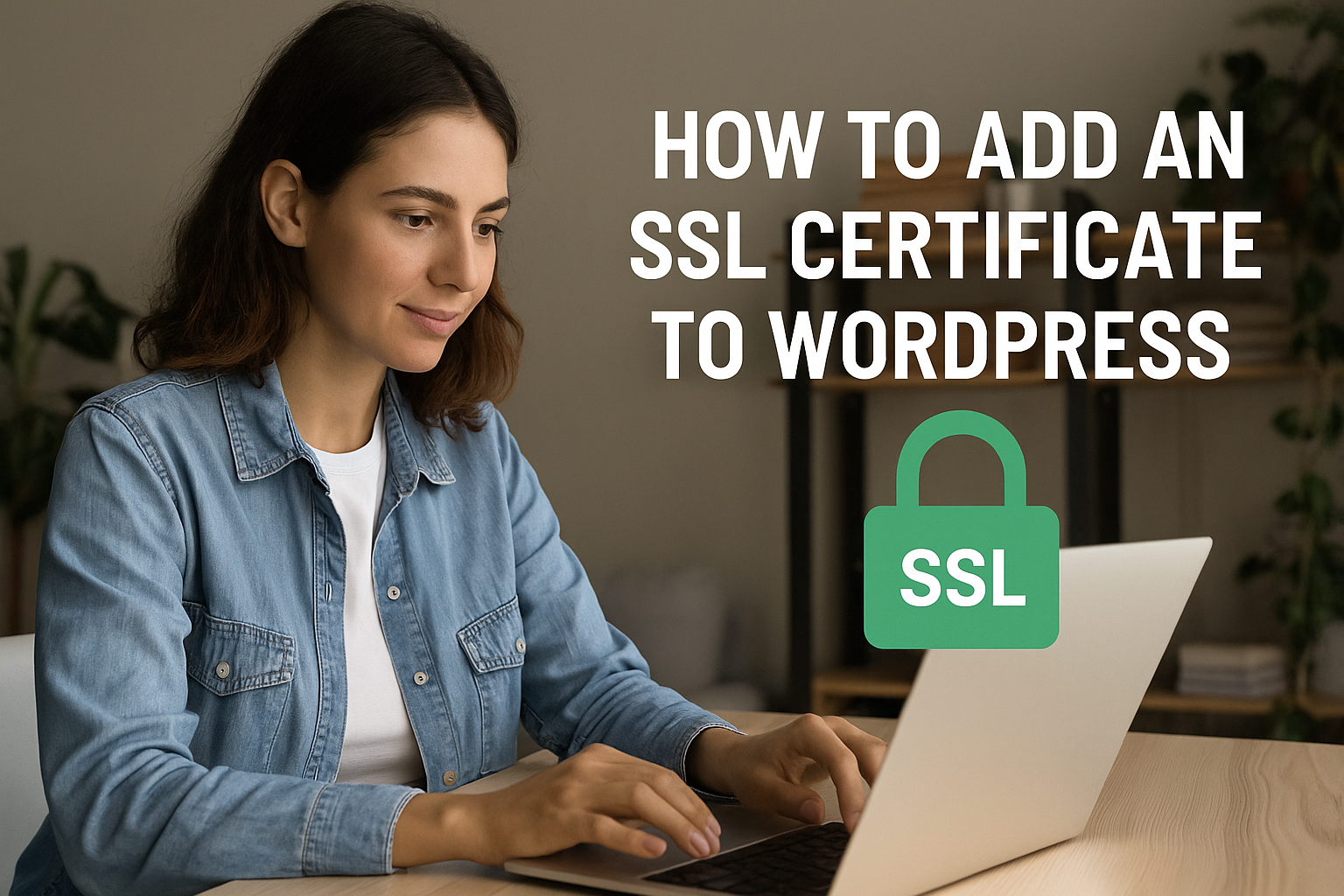 add an SSL certificate to WordPress